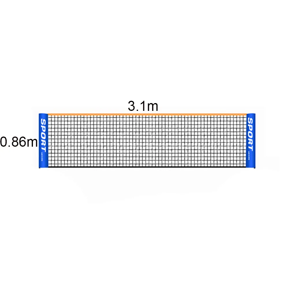 Portable support easy quality sports fitness folding family outdoor training game 3/4/5/6 meter tennis net, Green
Portable support easy quality sports fitness folding family outdoor training game 3/4/5/6 meter tennis net, Green