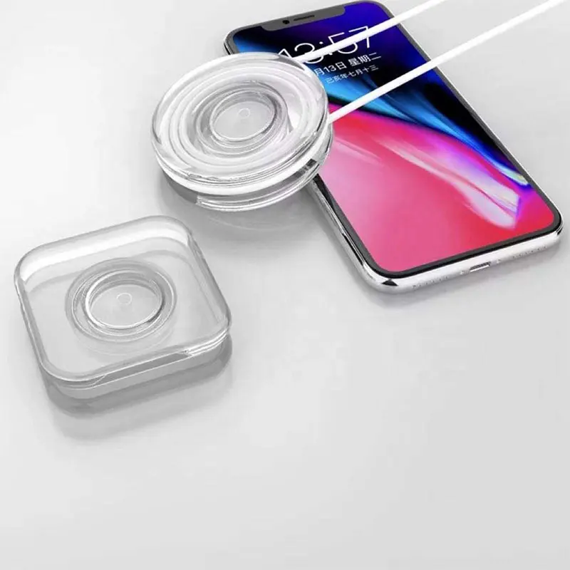 Nanotechnology Phone Holder for Wall Car Mobile Phone Stand Strong Adsorption Gel Pad Desk Sticker Paste Tablet Holder Stand, Transparent
Nanotechnology Phone Holder for Wall Car Mobile Phone Stand Strong Adsorption Gel Pad Desk Sticker Paste Tablet Holder Stand, Transparent
