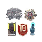 Customized factory cute animal cartoon Hard Enamel Pin Metal Badge