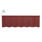 Original Korea Standard Steel Metal Gray Color Classic Stone Coated Roof Tiles