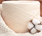 Yarn factory direct supply Export High strength 100% baby soft milk cotton yarn combed carded knitting