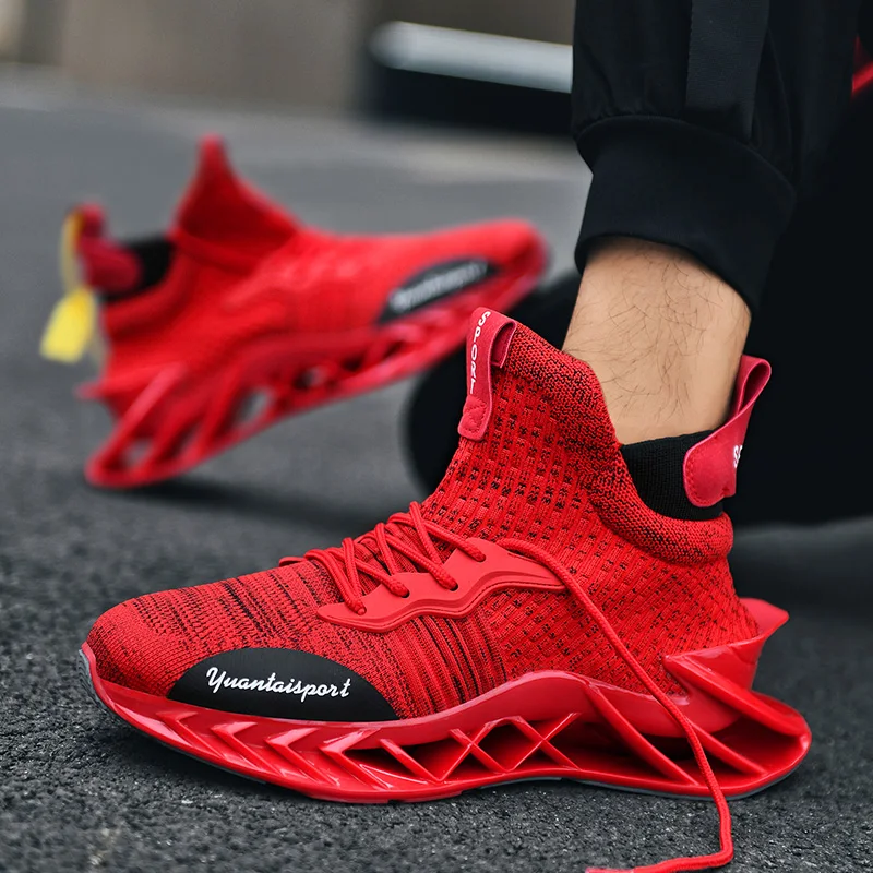 Fashion Sneakers Lightweight High quality Men's Casual Shoes Breathable High top Lace Up Walking Men Sneakers Zapatillas Hombre
Fashion Sneakers Lightweight High quality Men's Casual Shoes Breathable High top Lace Up Walking Men Sneakers Zapatillas Hombre