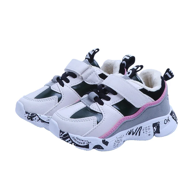 2019 Wholesale Winter Velvet Kids Shoes Fashion Mesh Casual Children Sneakers For Boy Girl Toddler Baby Breathable Sport Shoes, Customer's request
2019 Wholesale Winter Velvet Kids Shoes Fashion Mesh Casual Children Sneakers For Boy Girl Toddler Baby Breathable Sport Shoes, Customer's request