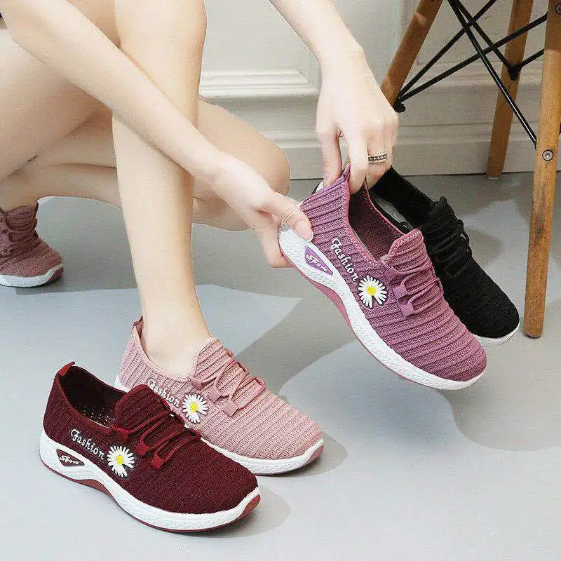 New Style Flying Woven Breathable Casual Cloth Shoes Daisy Sports Walking Shoes Women, Black,white,green
New Style Flying Woven Breathable Casual Cloth Shoes Daisy Sports Walking Shoes Women, Black,white,green