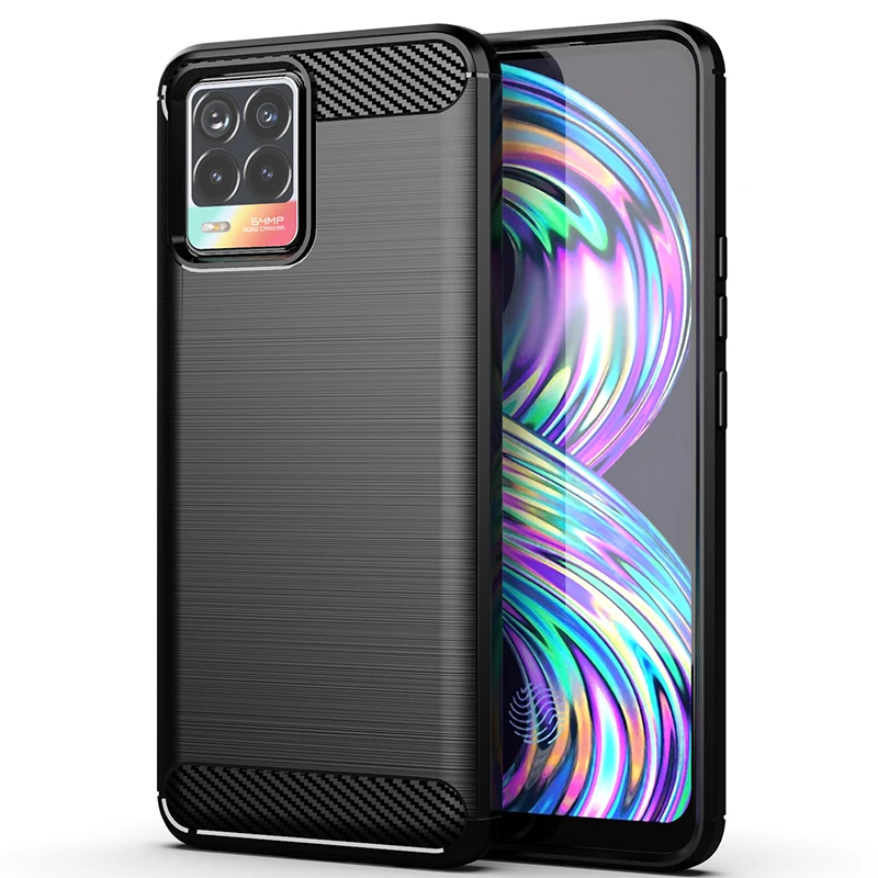 Sublimation carbon fiber TPU shockproof Silicone soft Mobile phone case back cover accessories for OPPO Realme 8
Sublimation carbon fiber TPU shockproof Silicone soft Mobile phone case back cover accessories for OPPO Realme 8