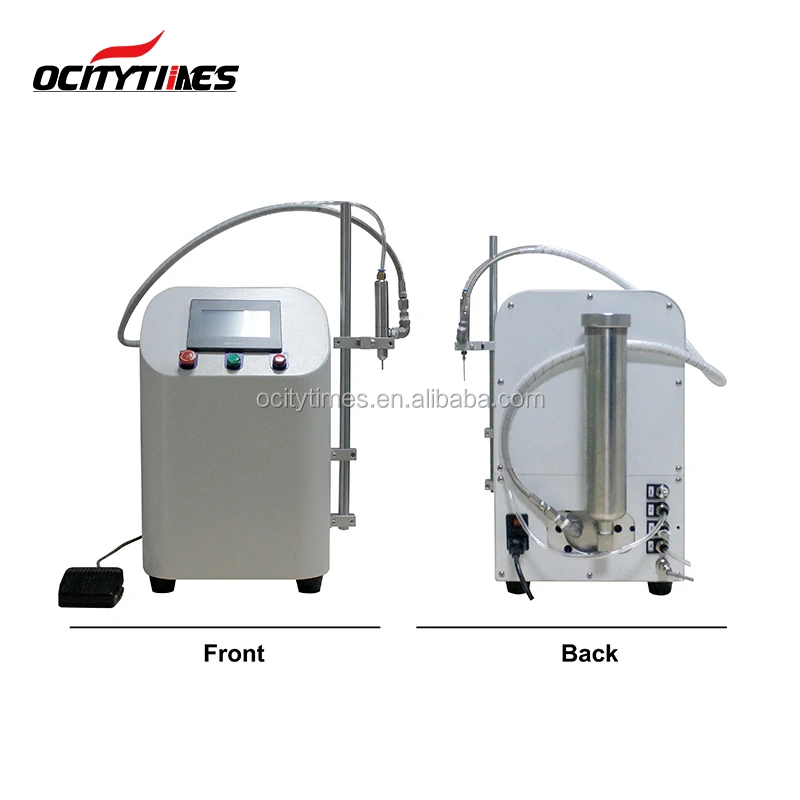 cbd hand filling machine Ocitytimes F7 semi automatic vape cartridge filling machine