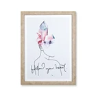 Abstract Line Human wall art Canvas Prints for Living Room framed art print
