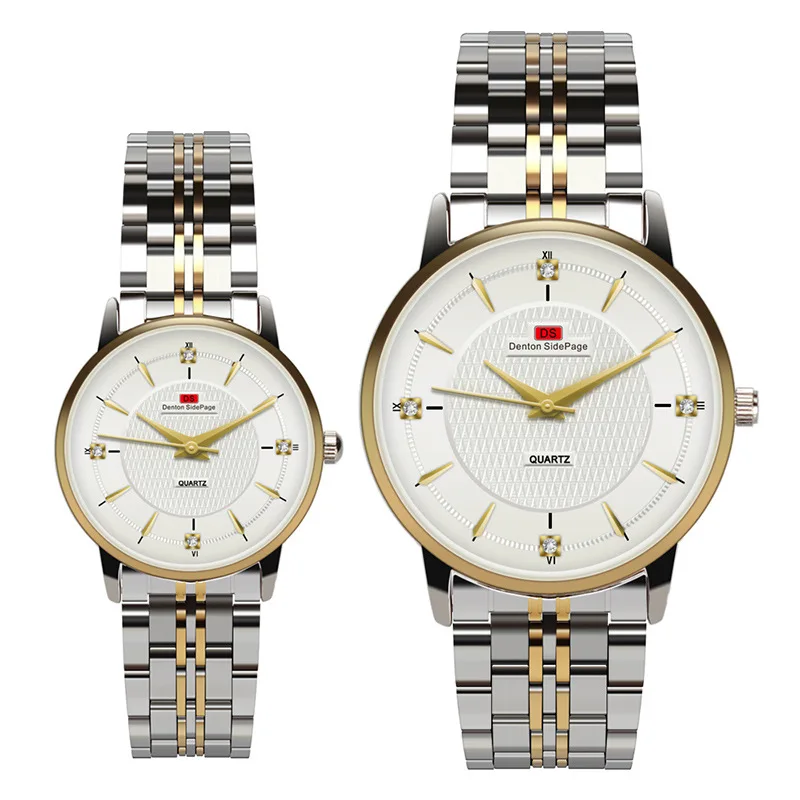 2019 Luxury Stainless Steel Quartz Watch Women Men Dress Waterproof Wristwatch Fashion Casual Couple Watch (KWT2152), As the picture
2019 Luxury Stainless Steel Quartz Watch Women Men Dress Waterproof Wristwatch Fashion Casual Couple Watch (KWT2152), As the picture