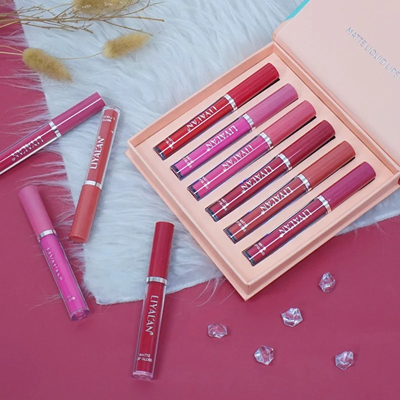 New Wholesale Lipgloss Moisturizer Base Lipstick Kit Natural Waterproof Matte Velvet Lipstick Set
New Wholesale Lipgloss Moisturizer Base Lipstick Kit Natural Waterproof Matte Velvet Lipstick Set