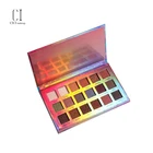 Shimmer Makeup 18 Colors Bright Custom Professional Pigment Palette Eye Shadow