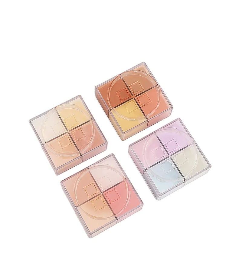 Hot Selling 4 Color Brighten Skin Oil-Control Loose Powder Setting Makeup Nourishig Face Powder
Hot Selling 4 Color Brighten Skin Oil-Control Loose Powder Setting Makeup Nourishig Face Powder