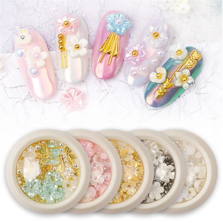 Mix Design Crystal Flower 1Box Peals Flakes Decor UV Polish Nail Art DIY 3D Nails Acrylic Flower Decoration 3D Nail Charms
Mix Design Crystal Flower 1Box Peals Flakes Decor UV Polish Nail Art DIY 3D Nails Acrylic Flower Decoration 3D Nail Charms