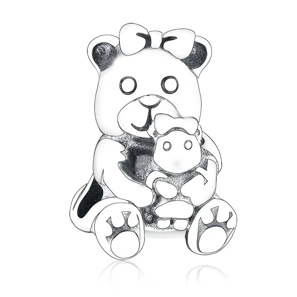 Factory Outlet Wholesale 925 Sterling Silver Animal Beads Cute Animal Bear Charm For Jewelry Making
Factory Outlet Wholesale 925 Sterling Silver Animal Beads Cute Animal Bear Charm For Jewelry Making