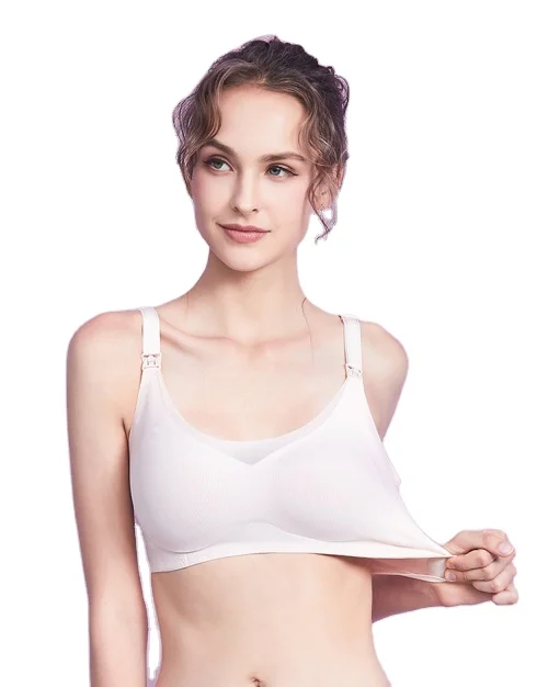 Hot Sale Pregnant Women Seamless Comfortable Breathable Wire Free Maternity Nursing Bra
Hot Sale Pregnant Women Seamless Comfortable Breathable Wire Free Maternity Nursing Bra