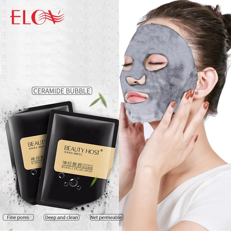 Bubble Mask Custom Private Label Korean Whitening Moisturizing Sheet Ceramide Beauty Face Mask Skin Care Facial Mask Black
Bubble Mask Custom Private Label Korean Whitening Moisturizing Sheet Ceramide Beauty Face Mask Skin Care Facial Mask Black