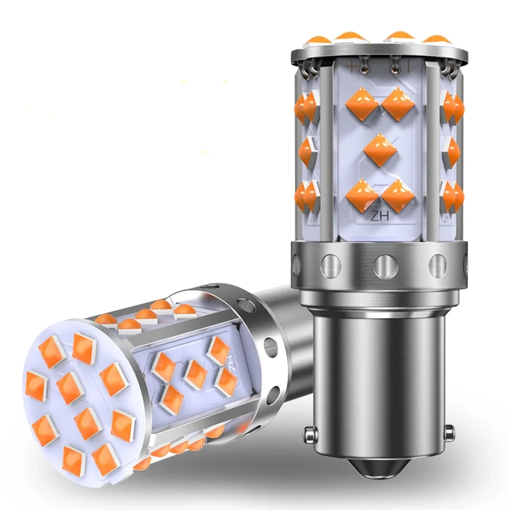 

Yosovlamp Canbus Error Free LED T20 7440 3030 35SMD Bulb For Car Turn Signal Light W21W WY21W 12V 24W amber led tail light bulb