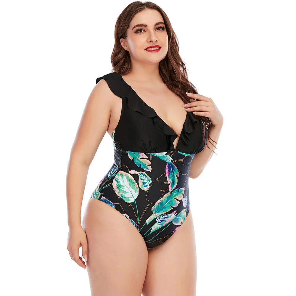 Wholesale low price ruffle one piece swimsuit floral print plus size swimwear women one-piece monokini beachwear
Wholesale low price ruffle one piece swimsuit floral print plus size swimwear women one-piece monokini beachwear
