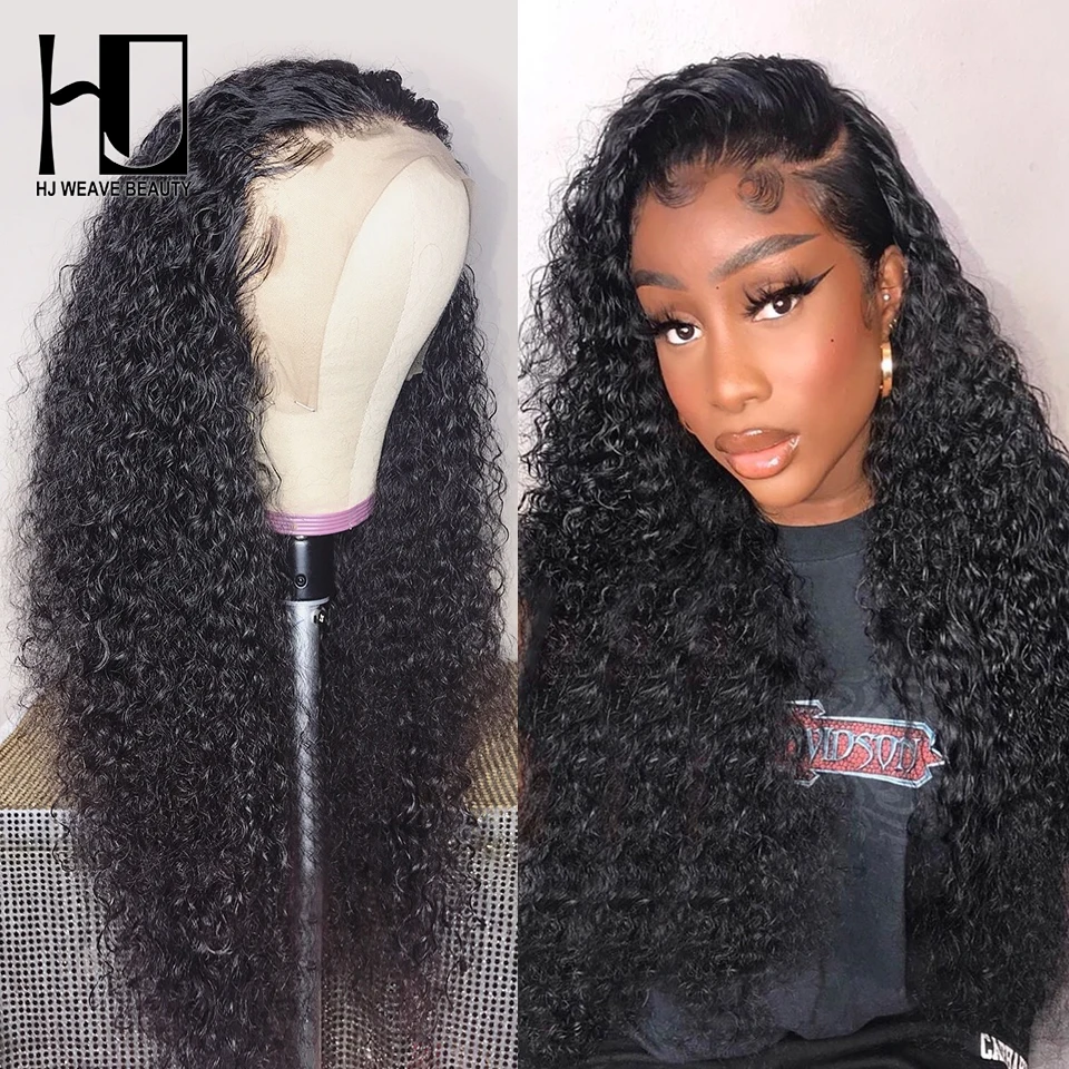 HJweavebeaut Brazilian Curly Glueless raw virgin cuticle aligned lace front wigs for black women lace front human hair wig, Natural colors
HJweavebeaut Brazilian Curly Glueless raw virgin cuticle aligned lace front wigs for black women lace front human hair wig, Natural colors