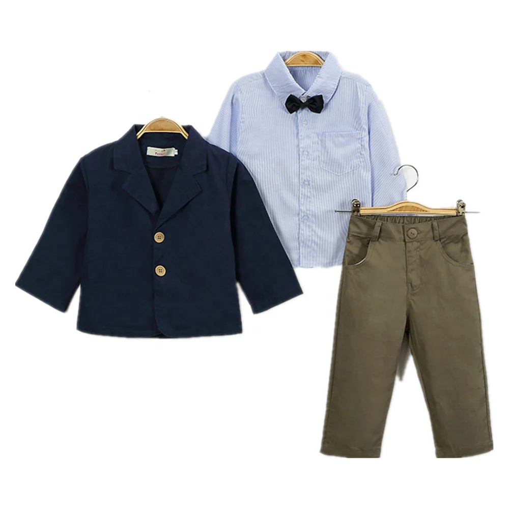 Three piece baby boy's long sleeves clothing set kid summer outfits, shirts and jeans children cotton clothes suits, As picture
Three piece baby boy's long sleeves clothing set kid summer outfits, shirts and jeans children cotton clothes suits, As picture