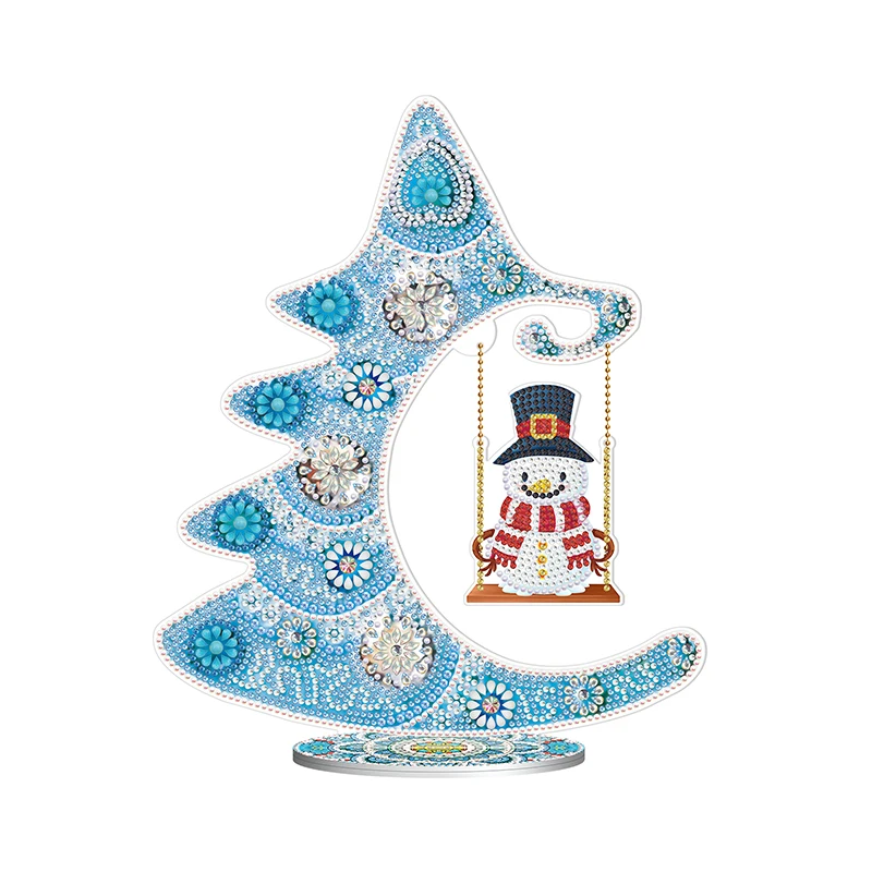 5d DIY Diamond Painting Ornament Snowman Pendant Special Shaped Diamond Art Crafts Creative Christmas Gifts
5d DIY Diamond Painting Ornament Snowman Pendant Special Shaped Diamond Art Crafts Creative Christmas Gifts
