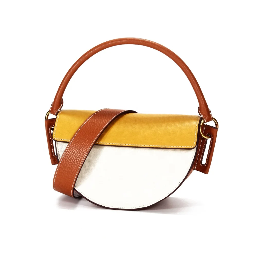 New moon Color matching Genuine leather sling bag crossbody saddle bag purses and handbags
New moon Color matching Genuine leather sling bag crossbody saddle bag purses and handbags