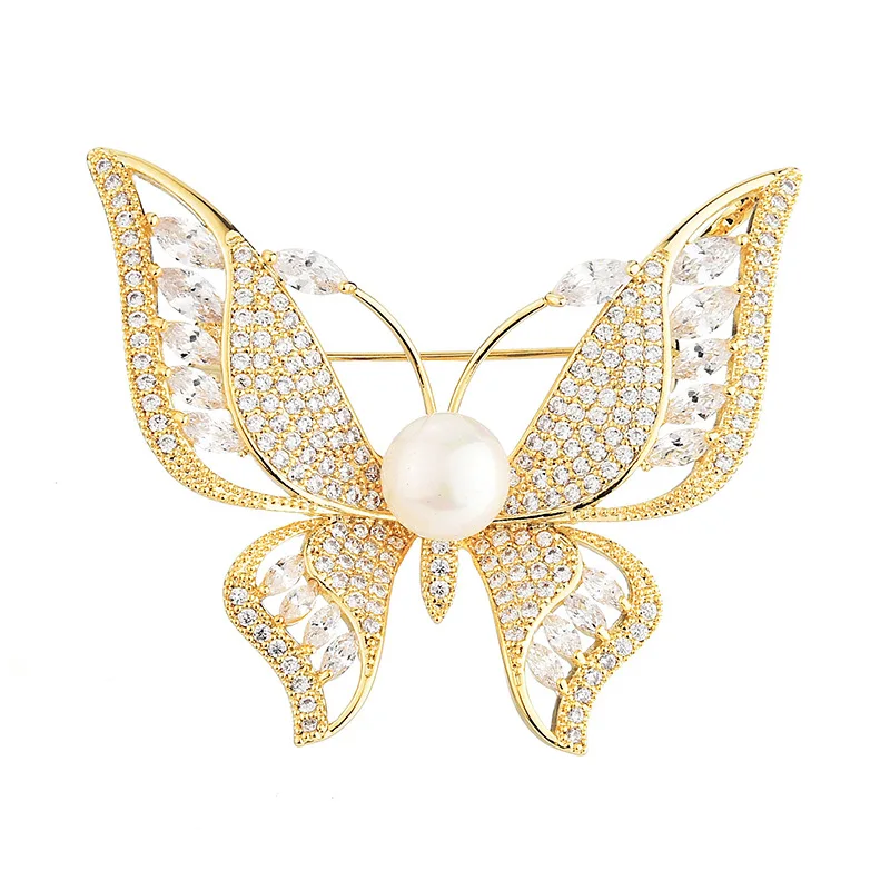 fashion luxury sterling silver korean wholesale zircon pearl gold pins brooches custom insect animal crystal butterfly brooch, Sliver/gold
fashion luxury sterling silver korean wholesale zircon pearl gold pins brooches custom insect animal crystal butterfly brooch, Sliver/gold