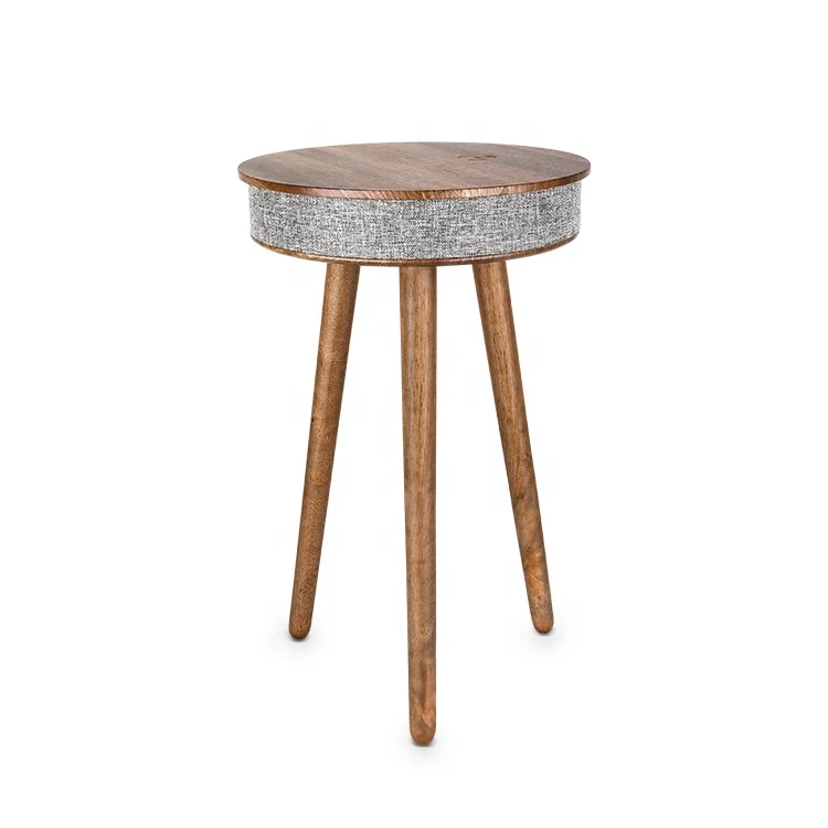 blue tooth speaker coffee table smart wireless charger modern wood table bedside cabinet with speaker, Brown,wood,black
blue tooth speaker coffee table smart wireless charger modern wood table bedside cabinet with speaker, Brown,wood,black