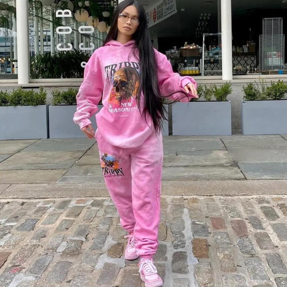 fall clothing for women 2021 plush women's printed tie-dye Hooded casual sports thick suit two piece set woemen sets, As picture
fall clothing for women 2021 plush women's printed tie-dye Hooded casual sports thick suit two piece set woemen sets, As picture