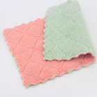 Kitchen Towel Kitchen Towels Kitchen Super Soft Ultrasonic Cutting Kitchen Wash Cloth Dish Towel