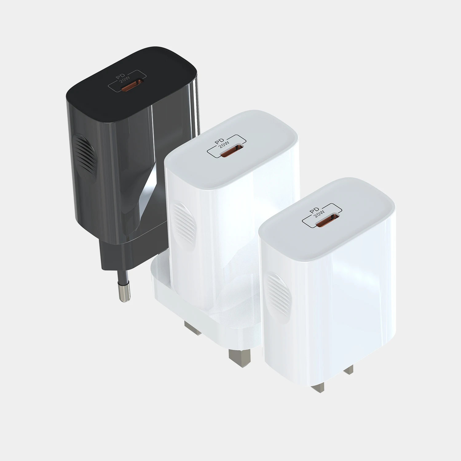 20W 18 Watt Fast Wall PD Charger Set Power Adapter and Cord for iPhone 12 11 X 8 Pro Max Mini Plus Redmi Note 8 Pro Mi 8 Xiaomi, White/ black/ custom color
20W 18 Watt Fast Wall PD Charger Set Power Adapter and Cord for iPhone 12 11 X 8 Pro Max Mini Plus Redmi Note 8 Pro Mi 8 Xiaomi, White/ black/ custom color