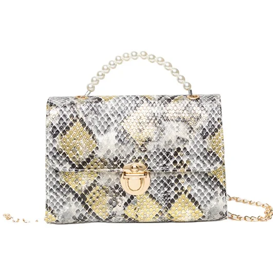 2021 new fashion trend pearl European and American snake cross shoulder bag, Customized color
2021 new fashion trend pearl European and American snake cross shoulder bag, Customized color