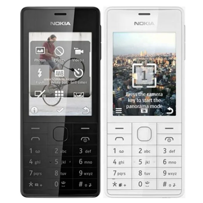 

Nokia 515 Original 2.4 Inches 5MP Camera 1200mAh Single Core Single Sim Card Unlocked Refurbished Cellphone