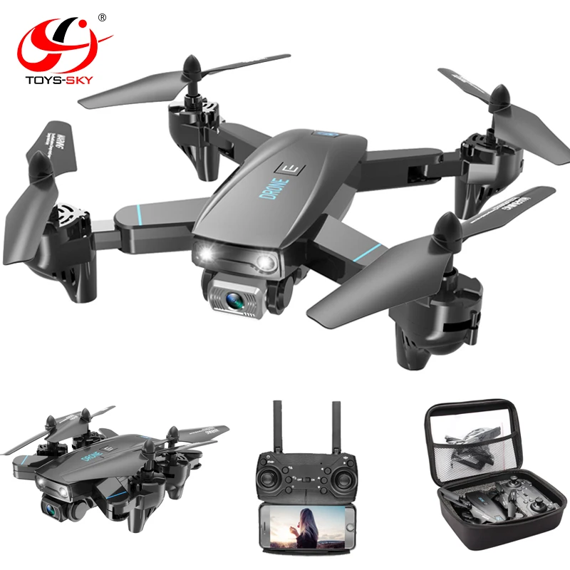 Radio Control Toys Drone S173 2.4G Wifi FPV RC Folding Drone Optical Flow with Dual Cameras Cheap Price VS E68PRO E58
Radio Control Toys Drone S173 2.4G Wifi FPV RC Folding Drone Optical Flow with Dual Cameras Cheap Price VS E68PRO E58