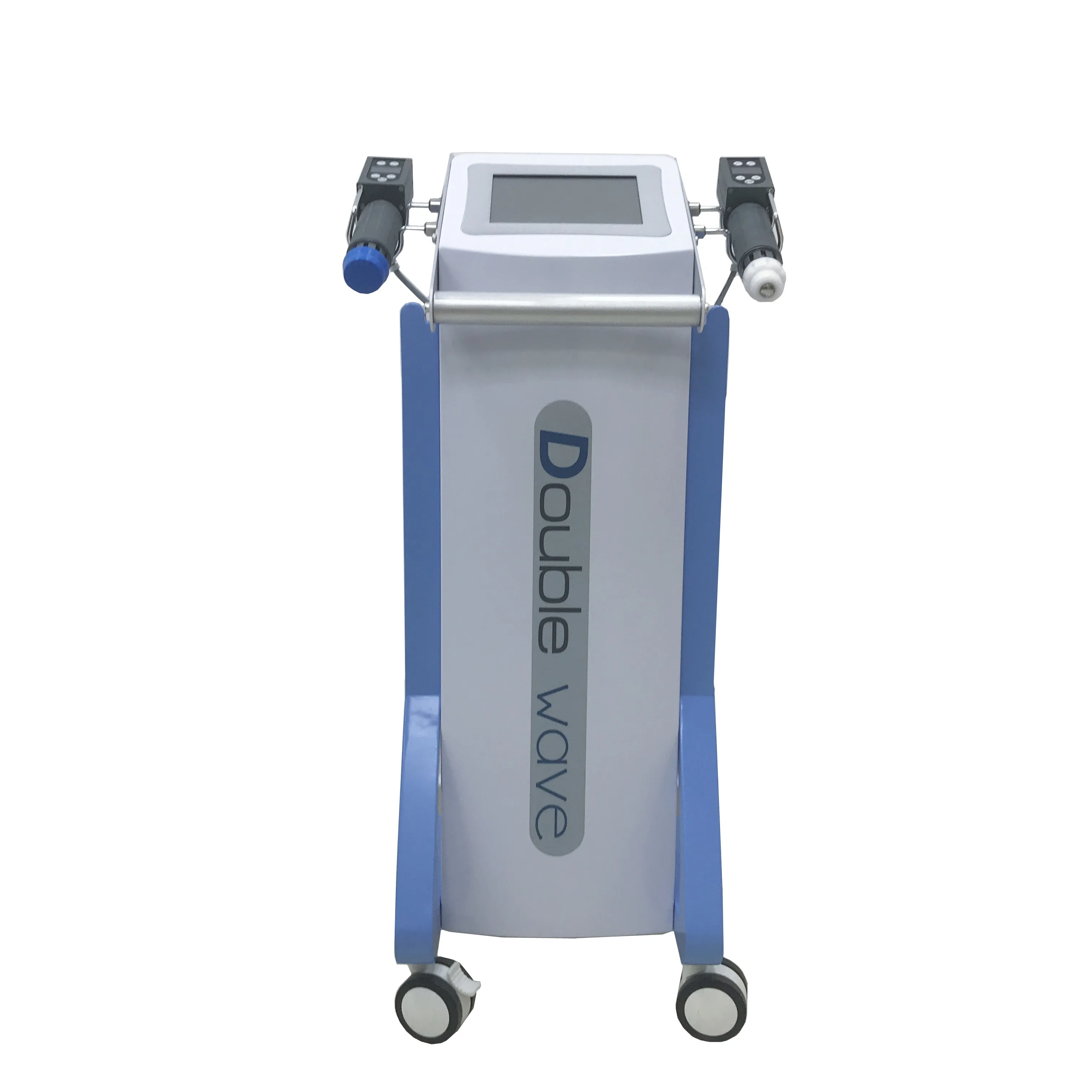 Two Electromagnetic Handles Work at The Same time Shockwave Therapy Machine for Body Slimming
Two Electromagnetic Handles Work at The Same time Shockwave Therapy Machine for Body Slimming