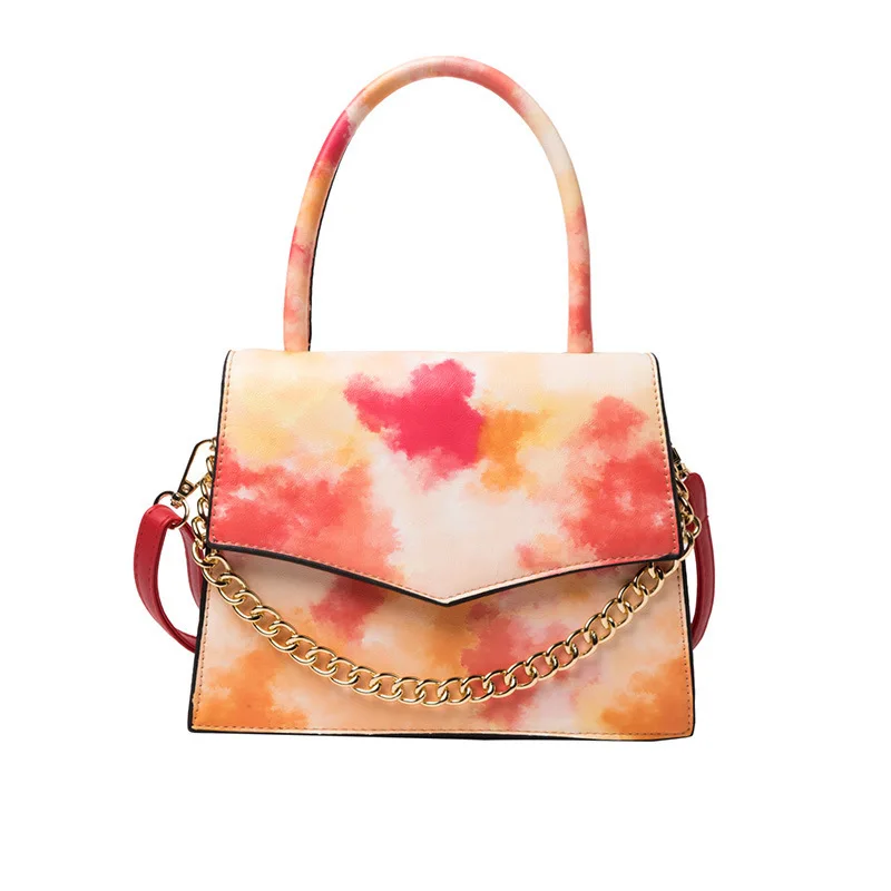 2021New Bag Square Gradient Color Rainbow Bag Fashion Chain Single Shoulder Diagonal Universal Top Handbag Printed Leather Bag
2021New Bag Square Gradient Color Rainbow Bag Fashion Chain Single Shoulder Diagonal Universal Top Handbag Printed Leather Bag