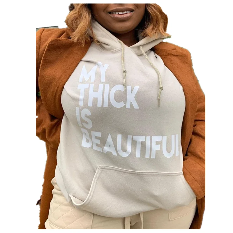 Popular large solid letter print hooded sweatshirt jacket with words plus size casual hip hop hoodie women
Popular large solid letter print hooded sweatshirt jacket with words plus size casual hip hop hoodie women