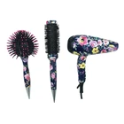 2019 hot sale slender tail design cute 3D ball shape hair brush for salon
