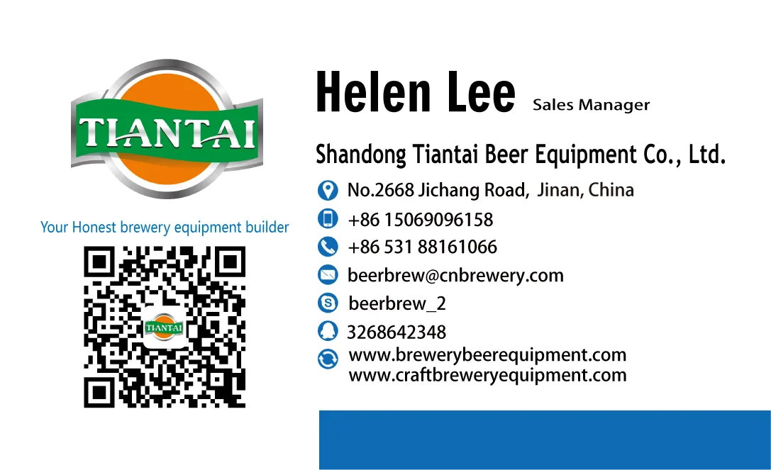4000L 40HL China stainless steel horizontal double wall cooling jacket beer brite tank for sale