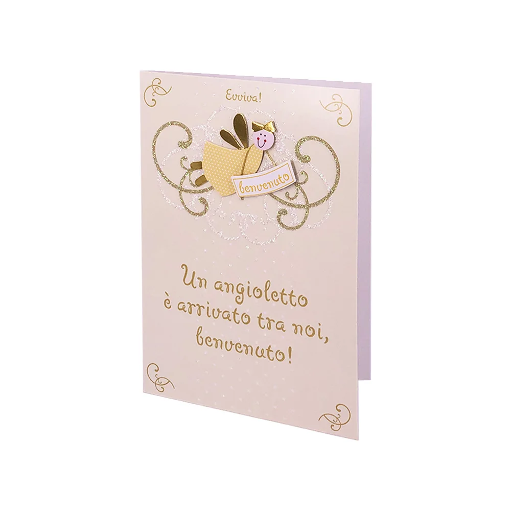 artificial crafts   oem custom birthday handmade greeting card