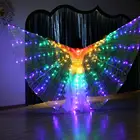 US FCC EU EMC Certificated Super Bright 270/360 Degrees Safety Led Belly Dance Isis Wings Belly Dance Costumes
