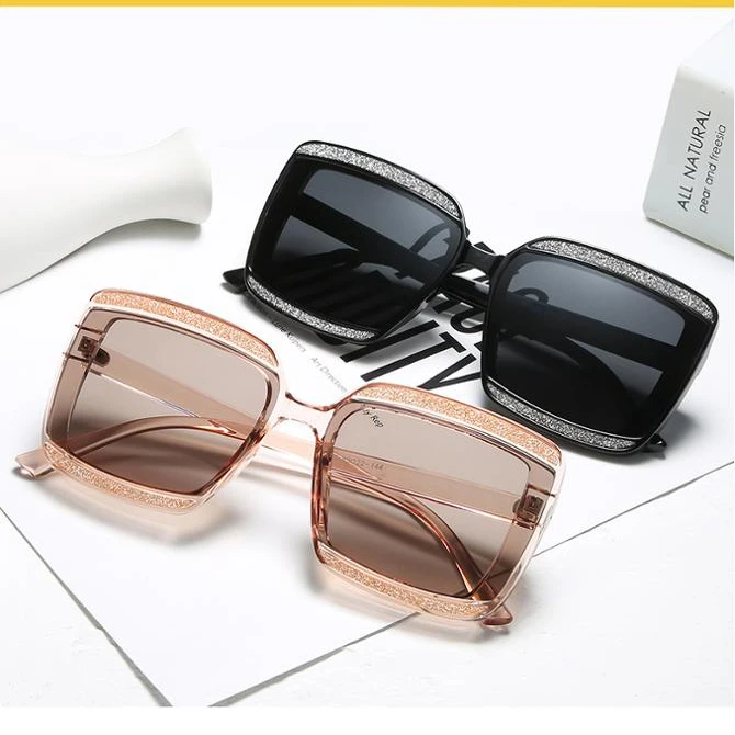 Brand Designer UV400 Fashion Square Big Frame Trendy Summer Diamond Bling Polarized Women Shades Sun Glasses Sunglasses 2020, Custom sunglasses
Brand Designer UV400 Fashion Square Big Frame Trendy Summer Diamond Bling Polarized Women Shades Sun Glasses Sunglasses 2020, Custom sunglasses