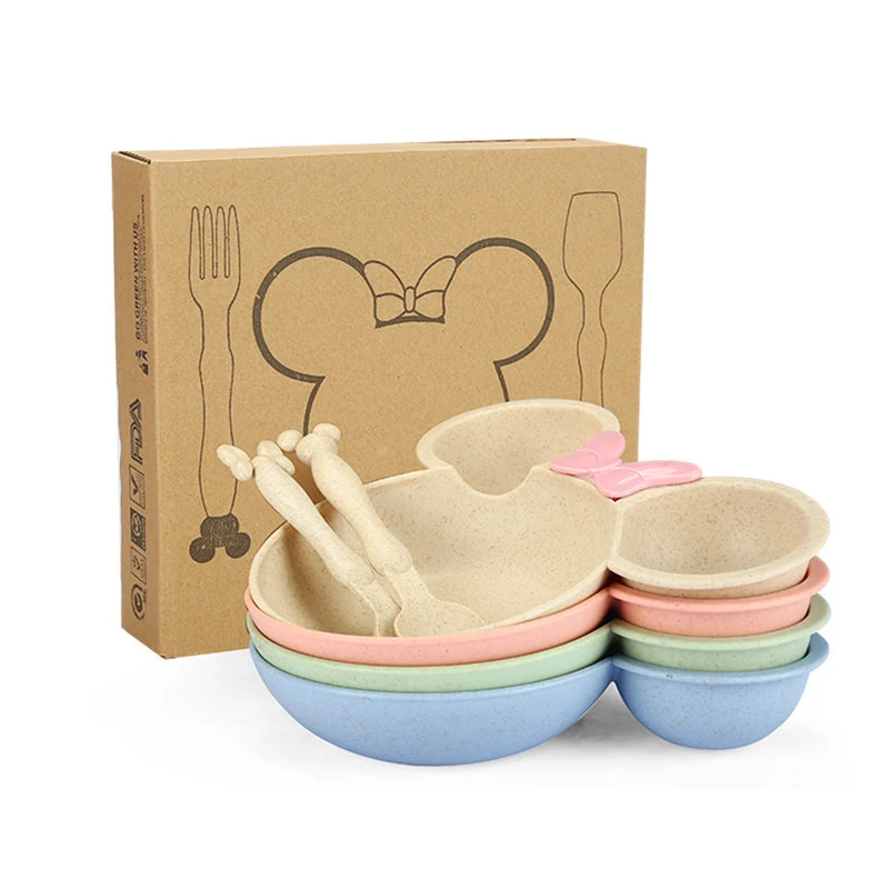 Mickey Minnie Bow Big Head Bowl Cartoon Children's Fruit Plate Separated Dinner Plate, Customized color
Mickey Minnie Bow Big Head Bowl Cartoon Children's Fruit Plate Separated Dinner Plate, Customized color