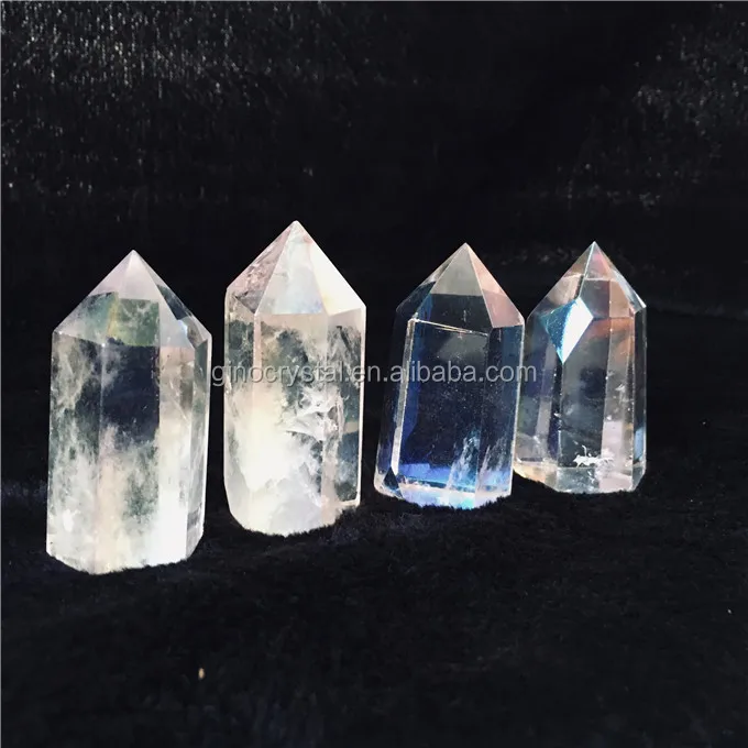 gifts   hot sale healing natural white aura clean crystal quartz