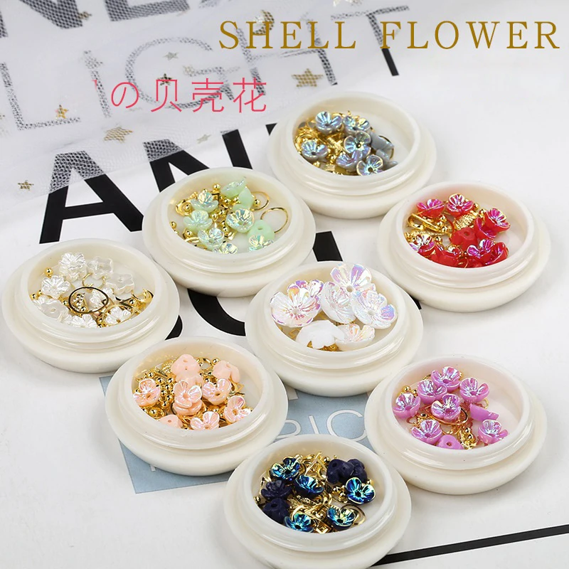 Free Shipping AliExpress New Arrival 3d Shell Flower Nail Art Accessories Sets, Same with pic or customized
Free Shipping AliExpress New Arrival 3d Shell Flower Nail Art Accessories Sets, Same with pic or customized