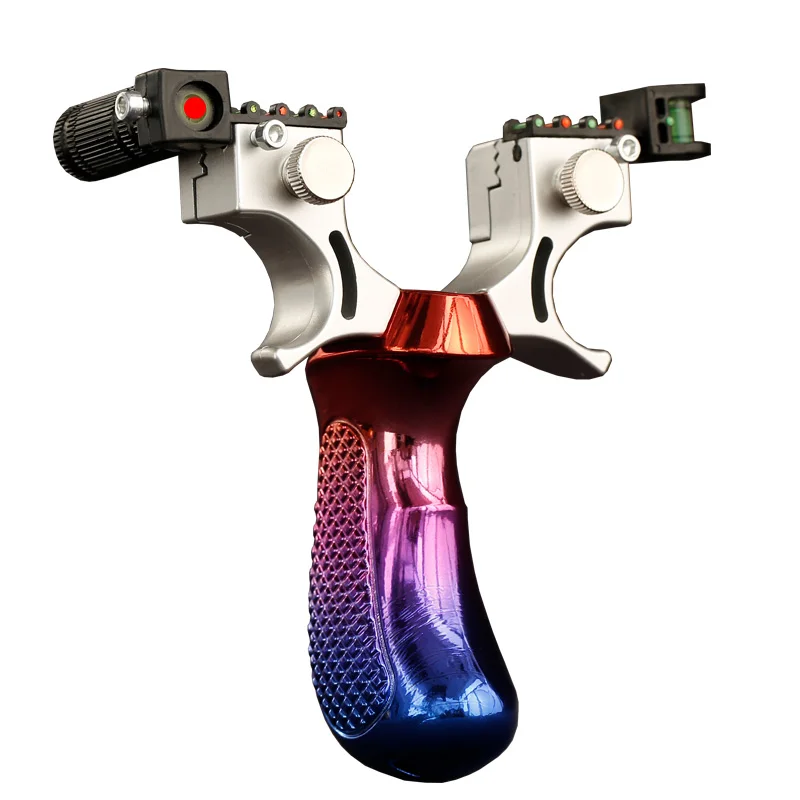 2020 New High-quality Laser Aiming Slingshot Flat Rubber Band Can Be Used For Hunting Games Or Entertainment Outdoors Hunting
2020 New High-quality Laser Aiming Slingshot Flat Rubber Band Can Be Used For Hunting Games Or Entertainment Outdoors Hunting