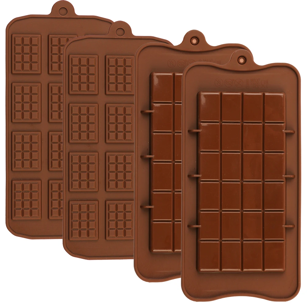 Chocolate Molds Bakeware Cake Molds High Quality Square Eco-friendly Silicone Silicone mold DIY 1PC food grade 24 Cavity
Chocolate Molds Bakeware Cake Molds High Quality Square Eco-friendly Silicone Silicone mold DIY 1PC food grade 24 Cavity