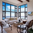 ODM customized large glass swing interior energy efficient aluminium windows frame
