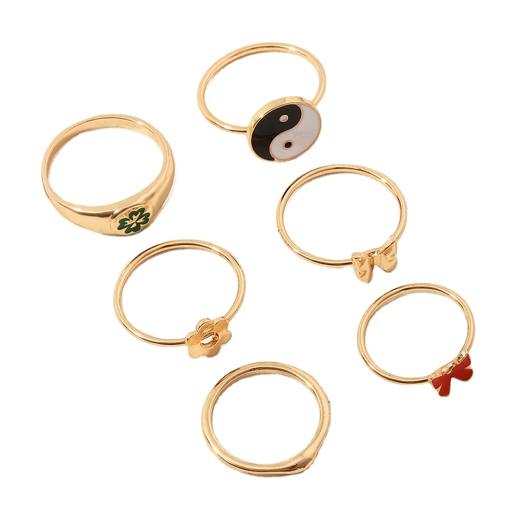 Bohemian High Quality Wholesale Handmade Bead Butterfly Geometry Flower Pendant Rings Jewelry Set Yin Yang Ring Set
Bohemian High Quality Wholesale Handmade Bead Butterfly Geometry Flower Pendant Rings Jewelry Set Yin Yang Ring Set