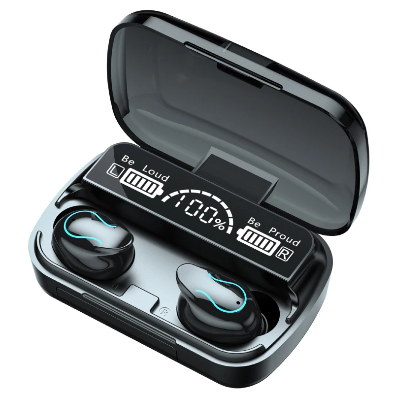 TWS Q32 Earphones & Headphones Stereo Touch Control Headset Sports Waterproof Wireless Earbuds with Microphone Power Bank, Black
TWS Q32 Earphones & Headphones Stereo Touch Control Headset Sports Waterproof Wireless Earbuds with Microphone Power Bank, Black