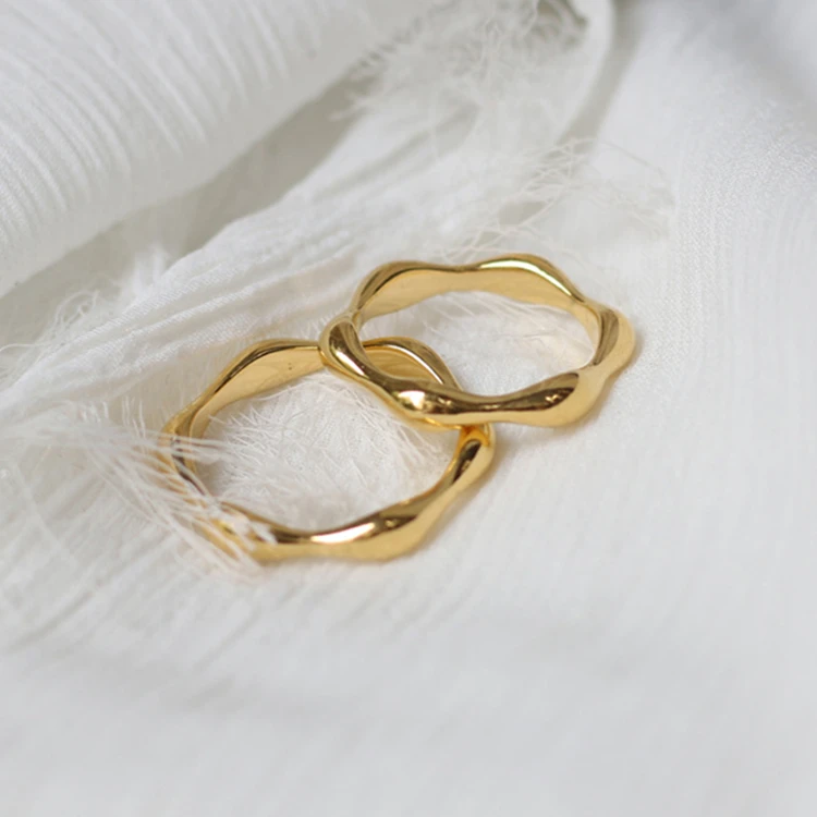 Minimalist Ring 18K PVD Fashion Gold plated Stainless Steel Eternity Women Rings jewelry
Minimalist Ring 18K PVD Fashion Gold plated Stainless Steel Eternity Women Rings jewelry